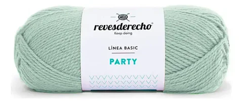 Lana Party Revesderecho - Para Tejer Hipoalergénica Pack 2 Verde musgo 006