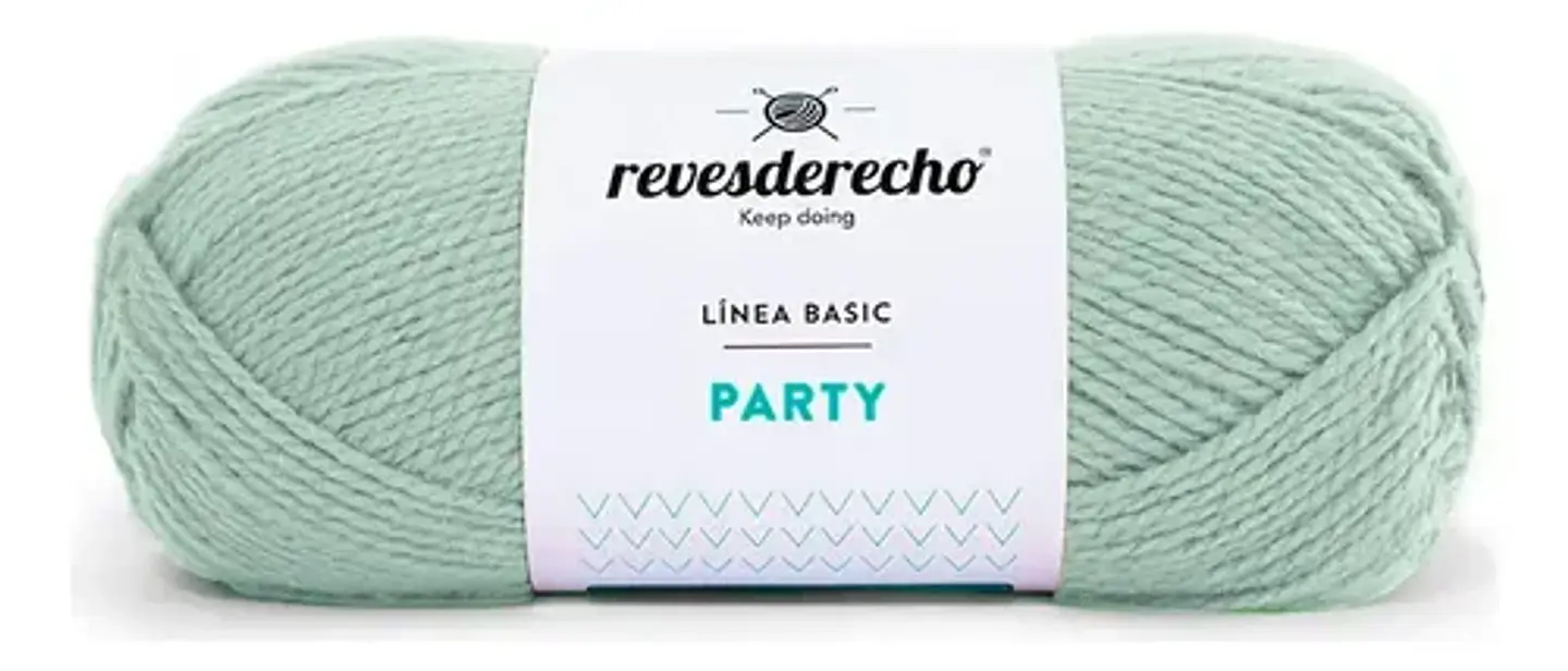 Lana Party Revesderecho - Para Tejer Hipoalergénica Pack 2 Verde musgo 006 2