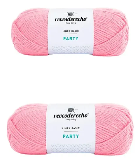 Lana Party Revesderecho - Para Tejer Hipoalergénica Pack 2 Verde musgo 006