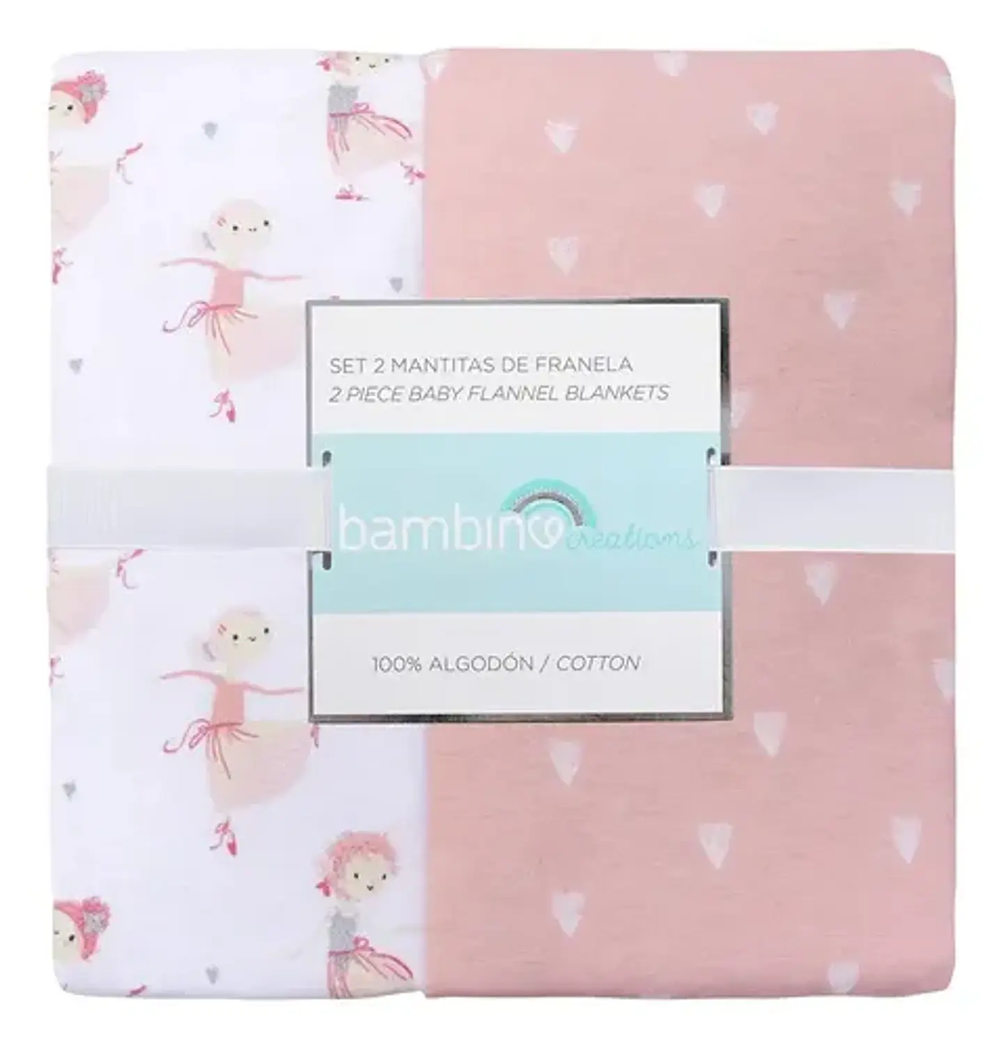 Set 2 Mantitas Franela Bambino 1