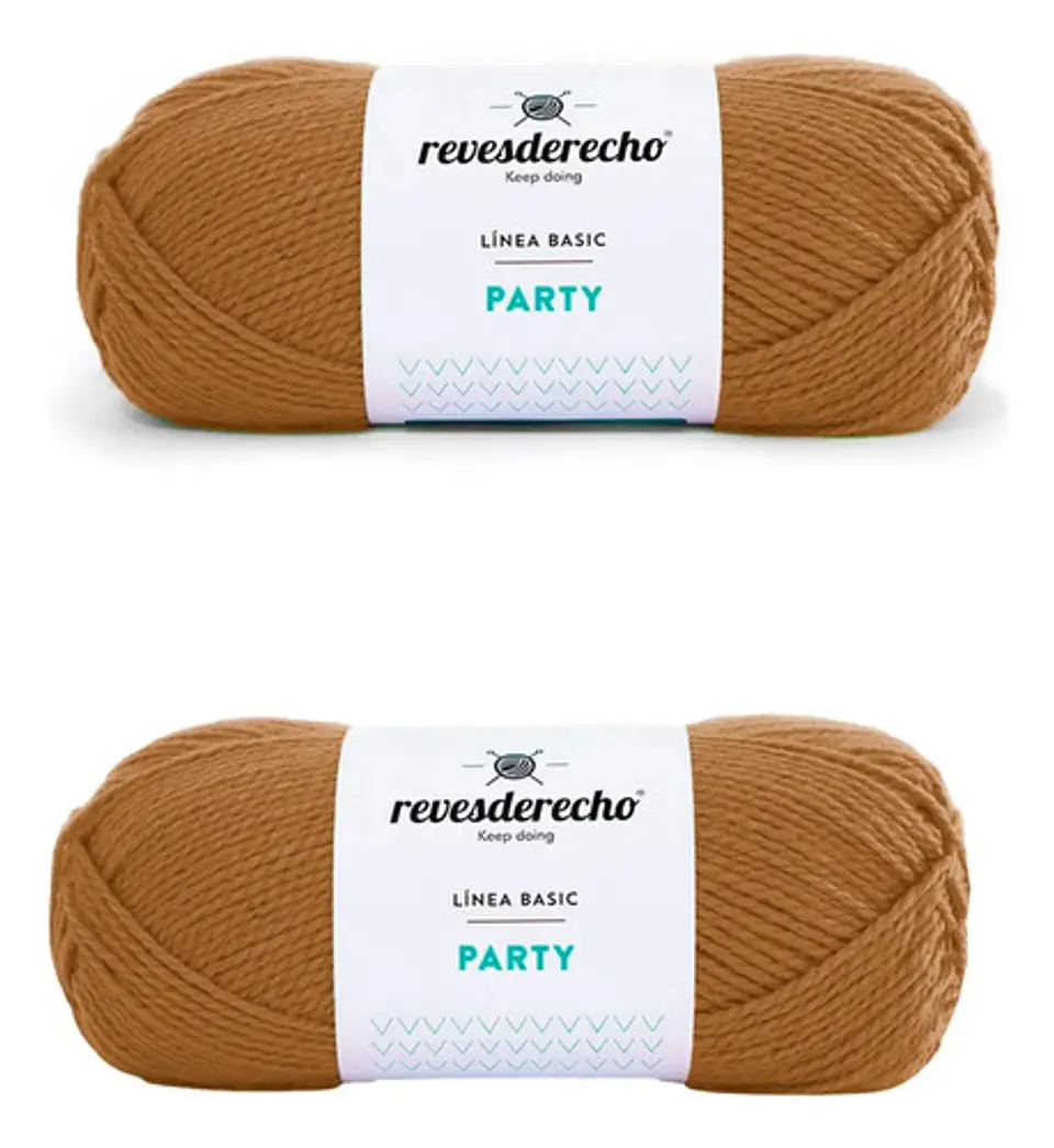 Lana Party Revesderecho - Para Tejer Hipoalergénica Pack 2 Verde musgo 006 1