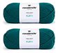 Lana Party Revesderecho - Para Tejer Hipoalergénica Pack 2 Verde musgo 006 - Miniatura 1