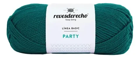Lana Party Revesderecho - Para Tejer Hipoalergénica Pack 2 Verde musgo 006
