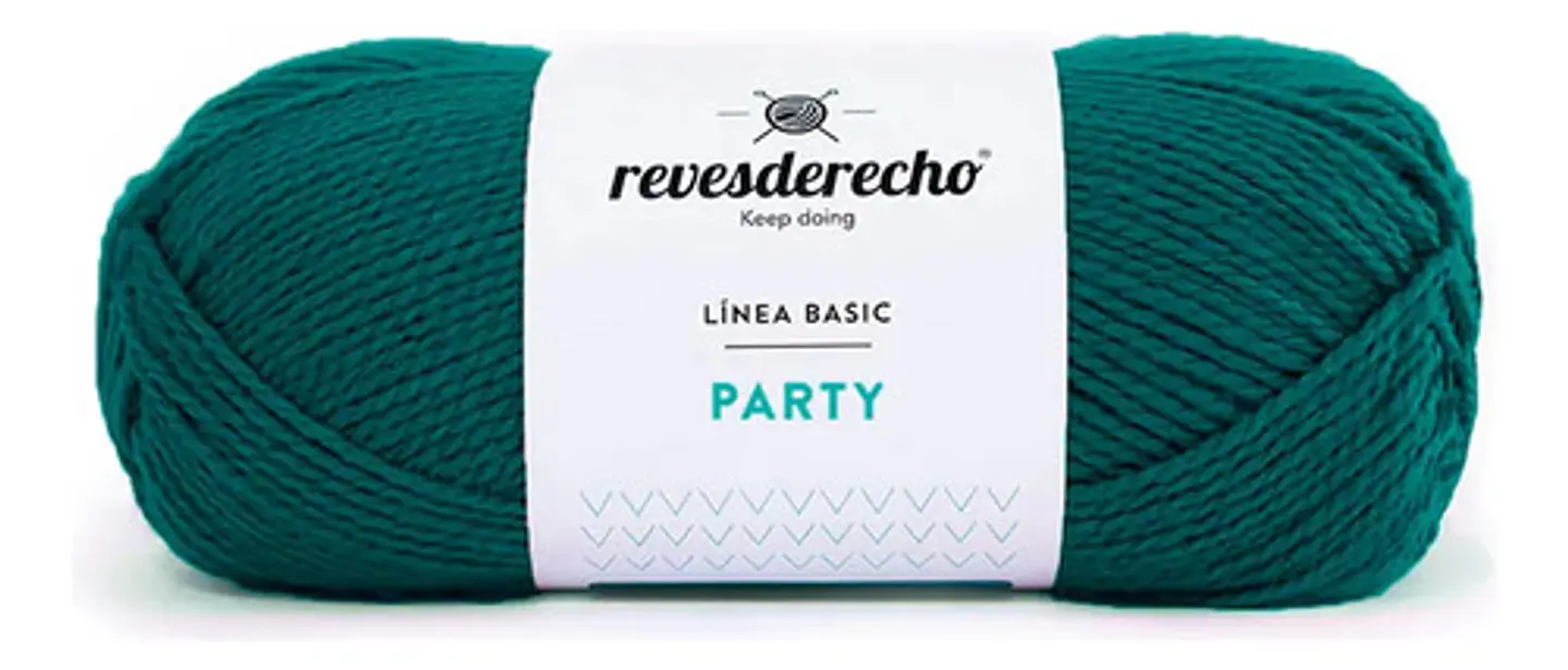 Lana Party Revesderecho - Para Tejer Hipoalergénica Pack 2 Verde musgo 006 2
