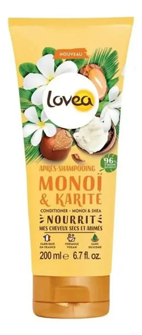 Acondicionador Monoi Karite Lovea 250 Ml Cabello Seco Dañado