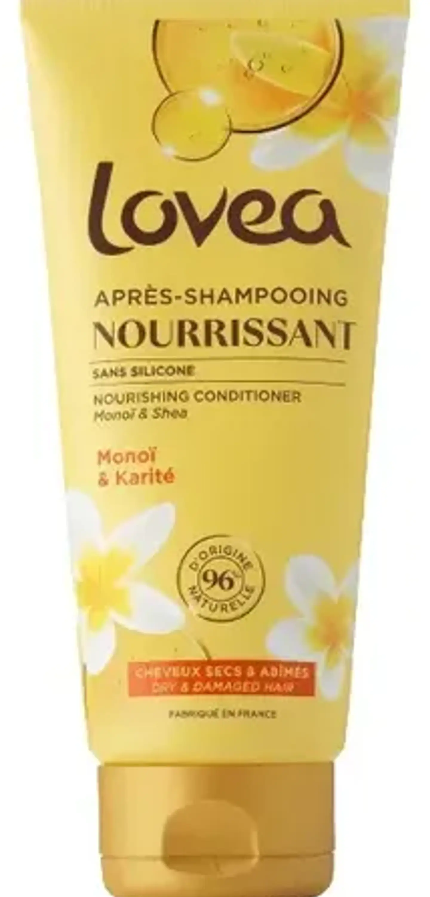 Acondicionador Monoi Karite Lovea 250 Ml Cabello Seco Dañado 1