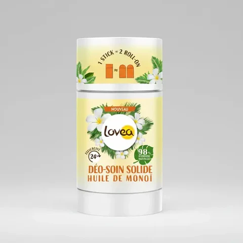 Desodorante Sólido Lovea Déo-soin Stick Monoi Aceite Natural