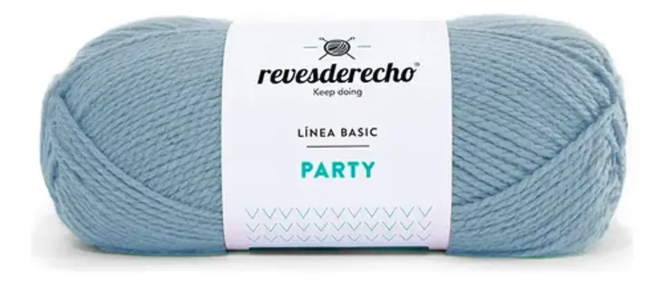 Lana Party Revesderecho - Para Tejer Hipoalergénica Pack 2 Verde musgo 006 2