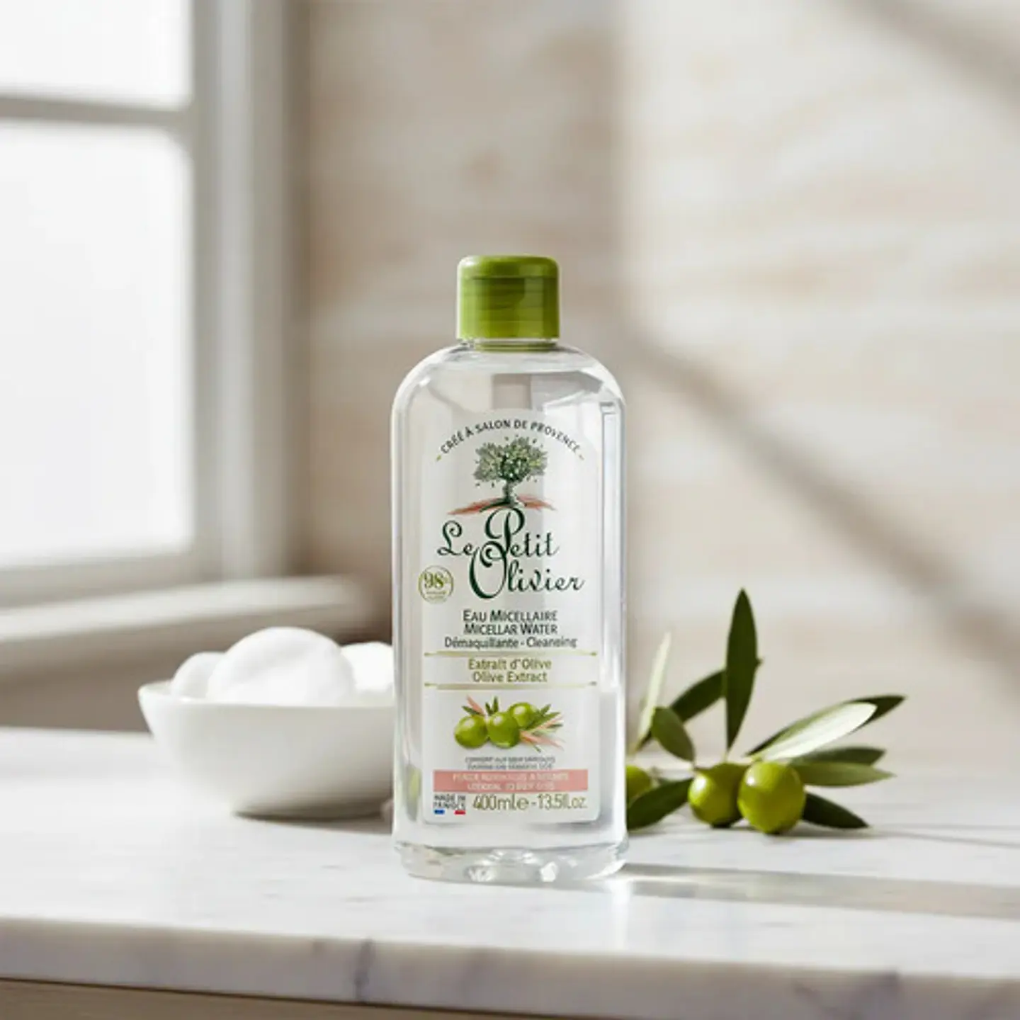 Le Petit Olivier Agua Micelar Hidratante Con Oliva 400ml And 3