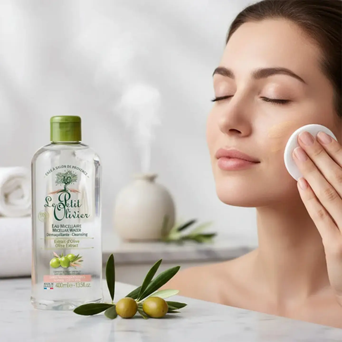 Le Petit Olivier Agua Micelar Hidratante Con Oliva 400ml And 4