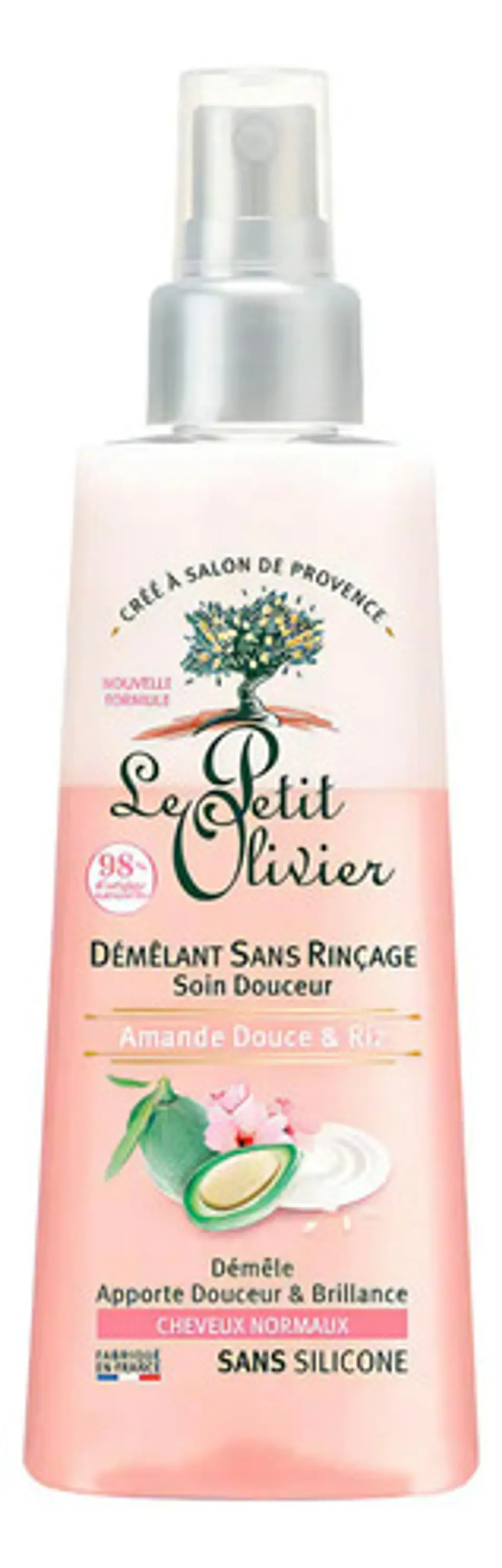 Spray Desenredante Cabello Normal 150ml Le Petit Olivier 4
