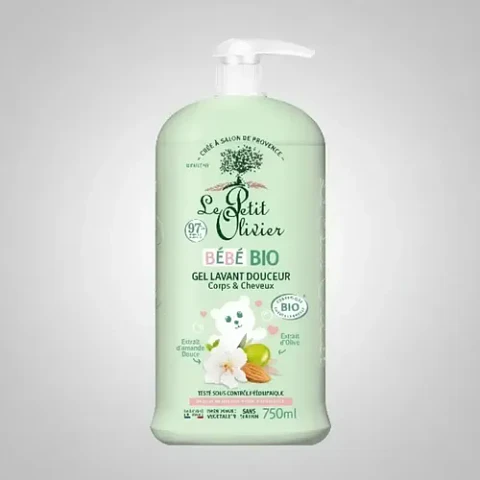 Gel Baño De Bebé Cuerpo Y Cabelllo 750 Ml Le Petit Olivier