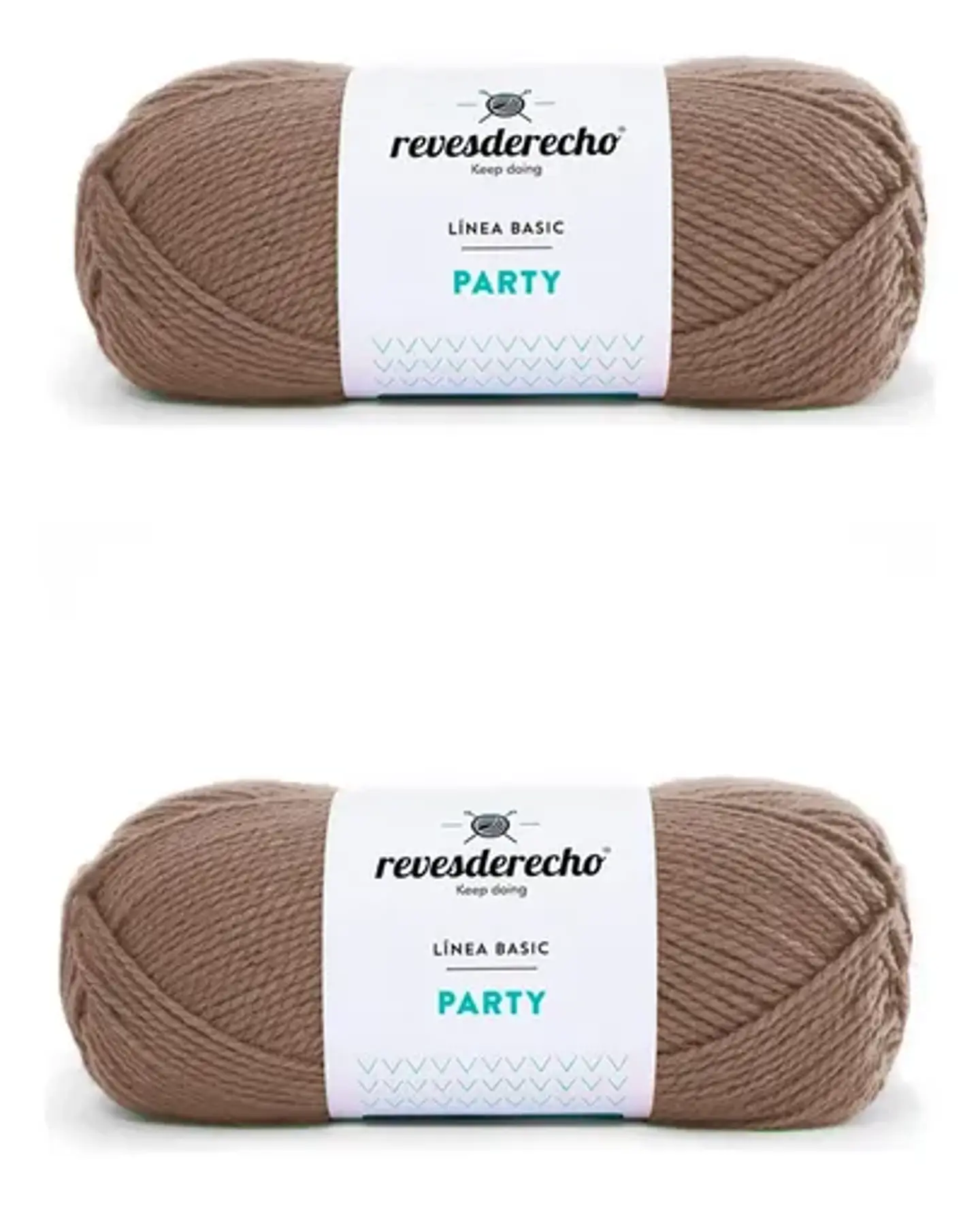 Lana Party Revesderecho - Para Tejer Hipoalergénica Pack 2 Verde musgo 006 1