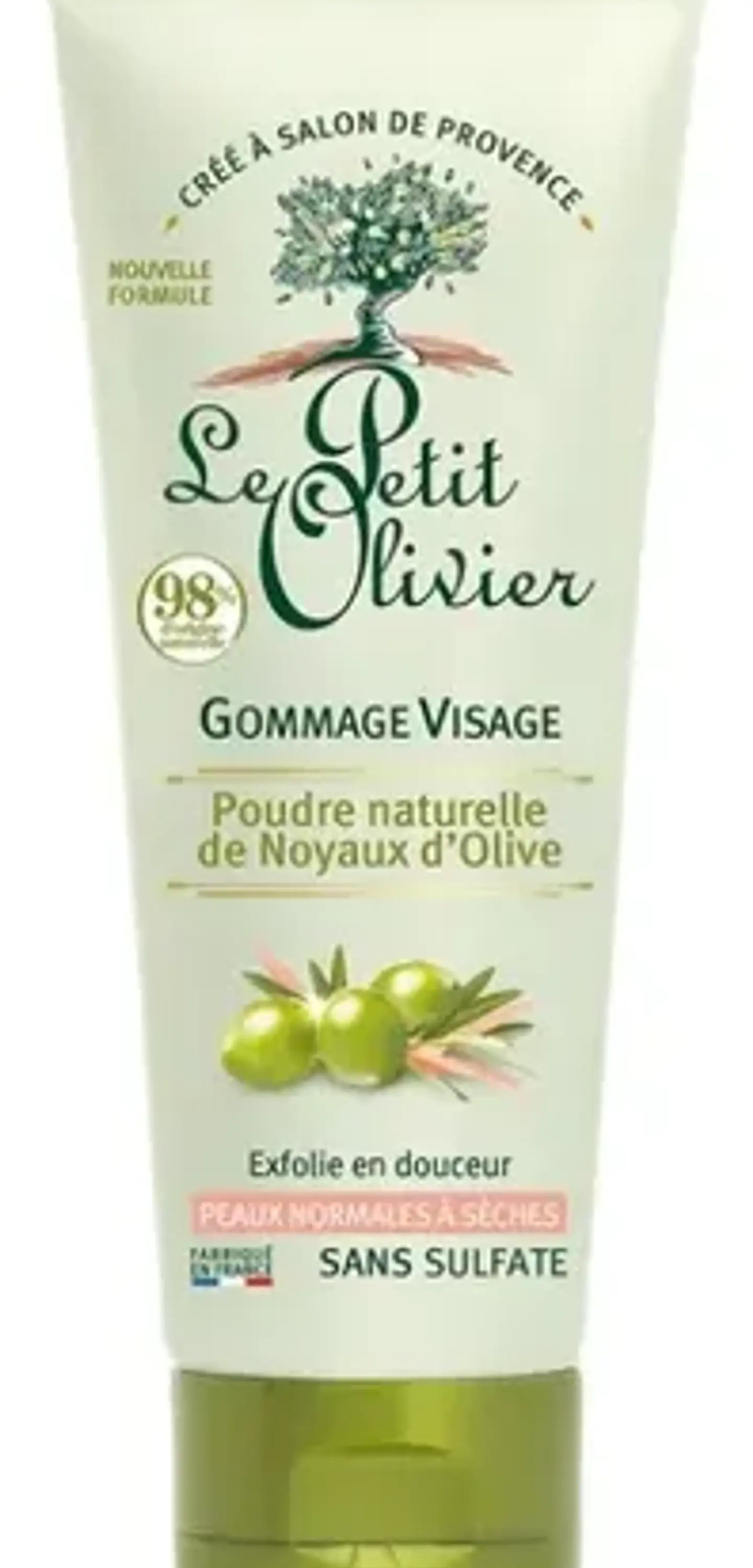 Gel Exfoliante Facial Oliva Le Petit Olivier 1