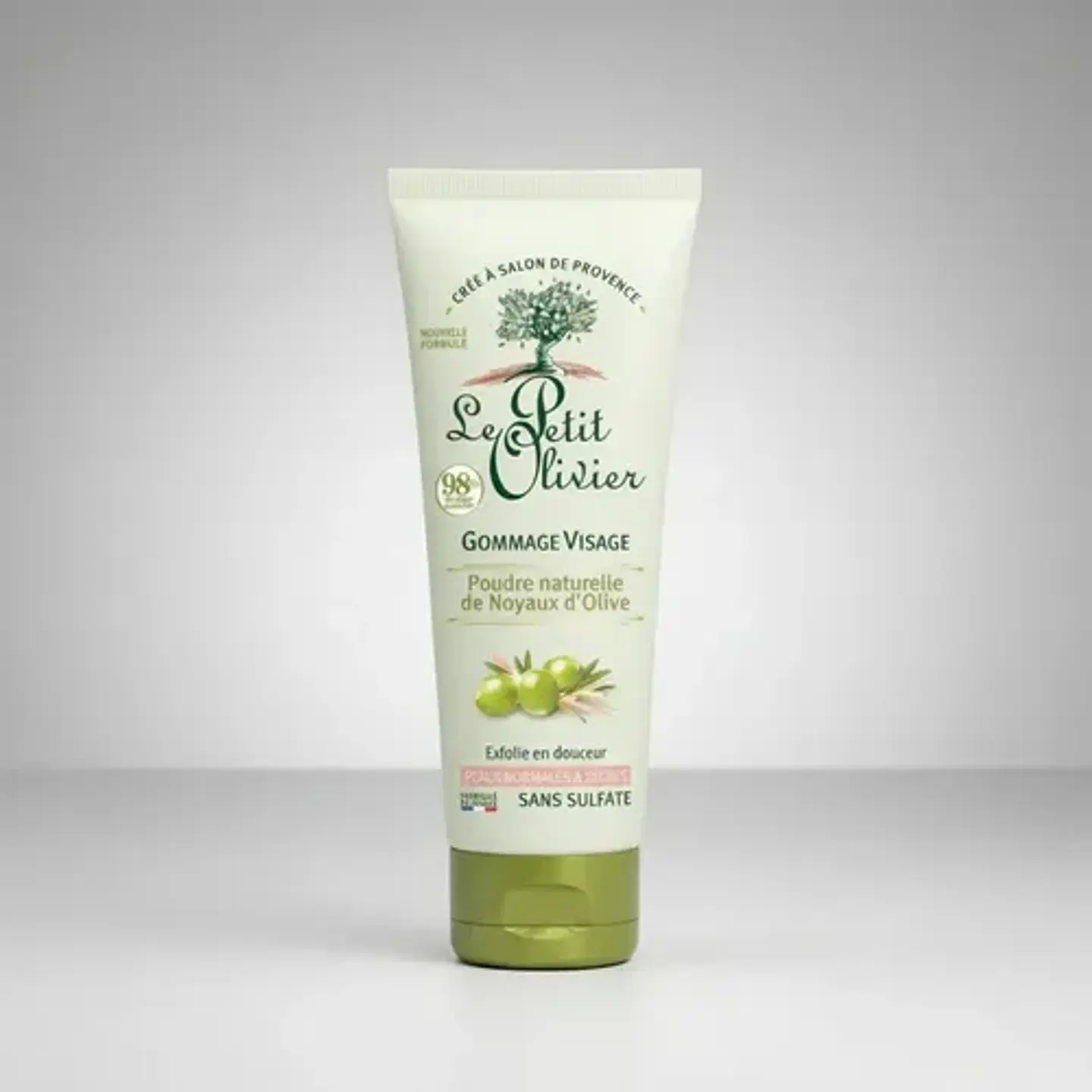 Gel Exfoliante Facial Oliva Le Petit Olivier 3