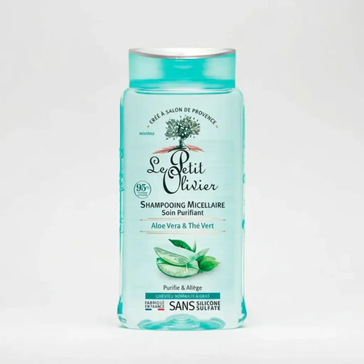 Shampoo Aloe Vera Y Te Verde Le Petit Olivier 2