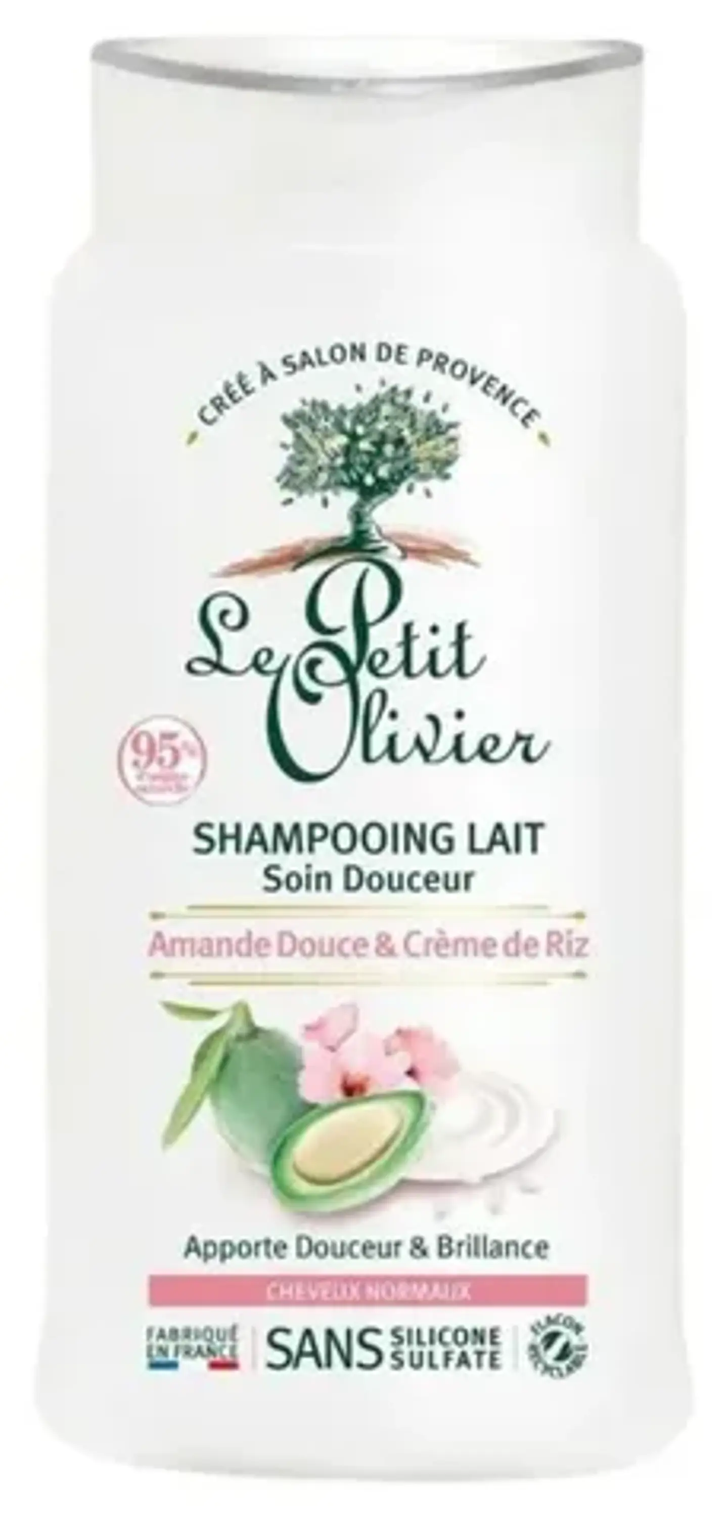 Shampoo Cuidado Cabello Normal Le Petit Olivier 250ml 1