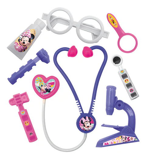 Set De Doctor En Blister Minnie Disney Pronobel Color Rosado
