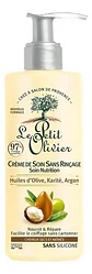 Crema Para Peinar Cabello Dañado 200ml Le Petit Olivier - Miniatura 1