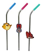 Set 3 Bombillas Metálicas Zootopia - Miniatura 1