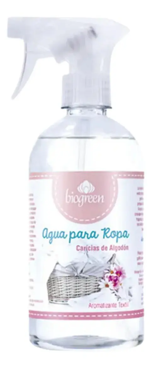 Aromatizador Textil Biogreen Caricias De Algodón 500 Ml