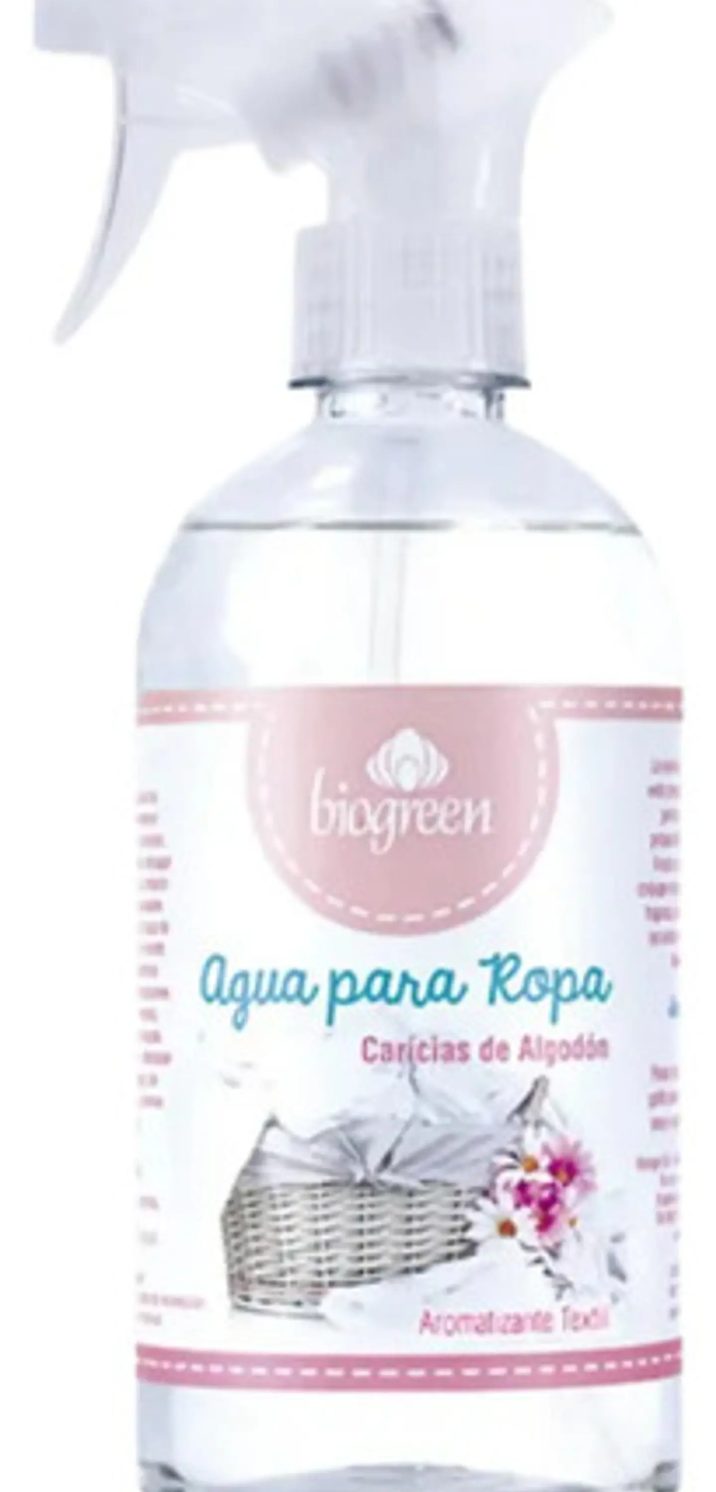 Aromatizador Textil Biogreen Caricias De Algodón 500 Ml 1
