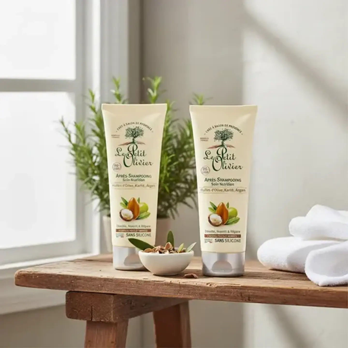Pack 2 Acondicionador Cabello Seco Argán Le Petit 2