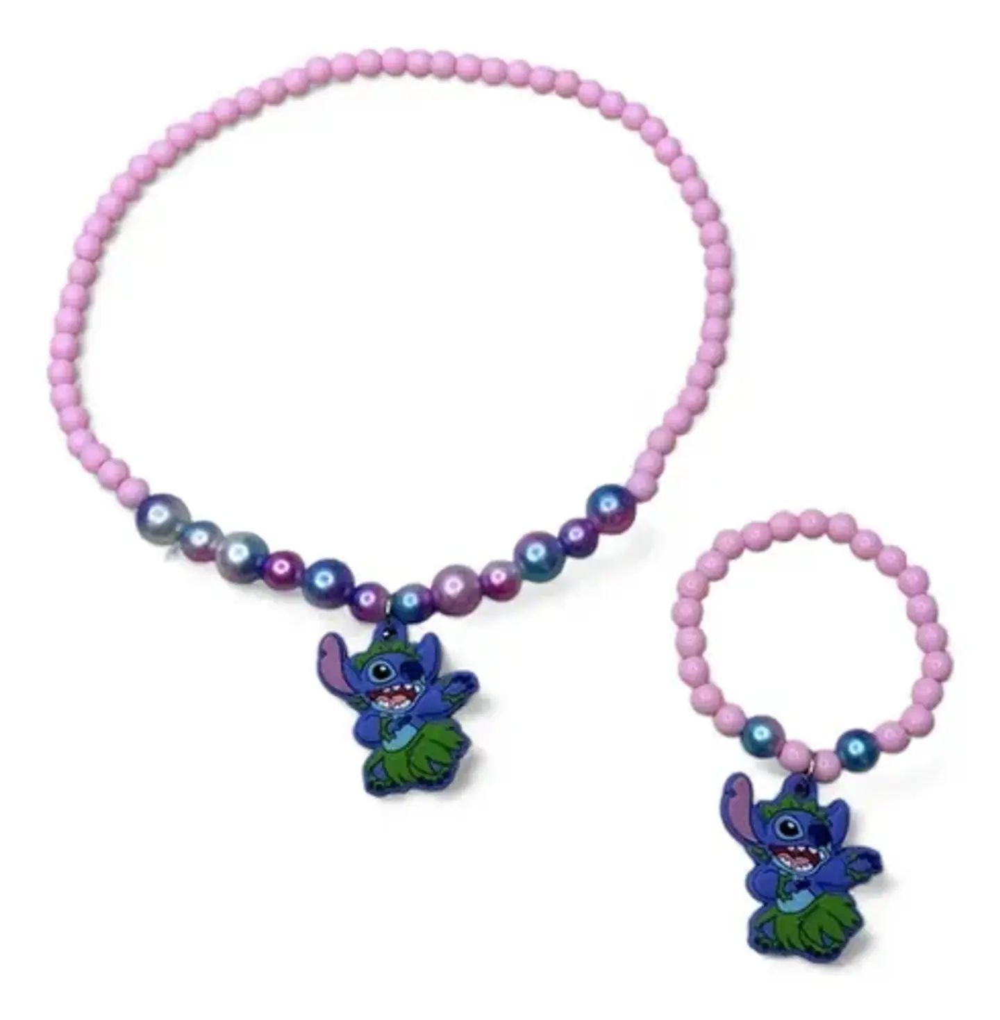 Set De Collar Y Pulsera Stitch Disney 3