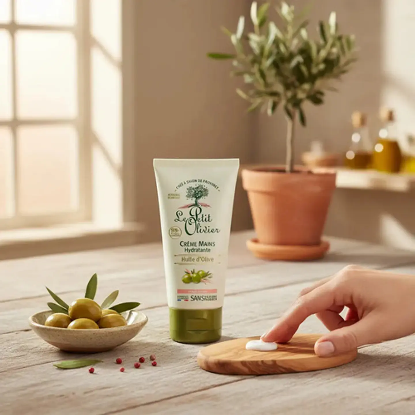 Crema De Manos Ultranutritiva 75ml Le Petit Olivier 1