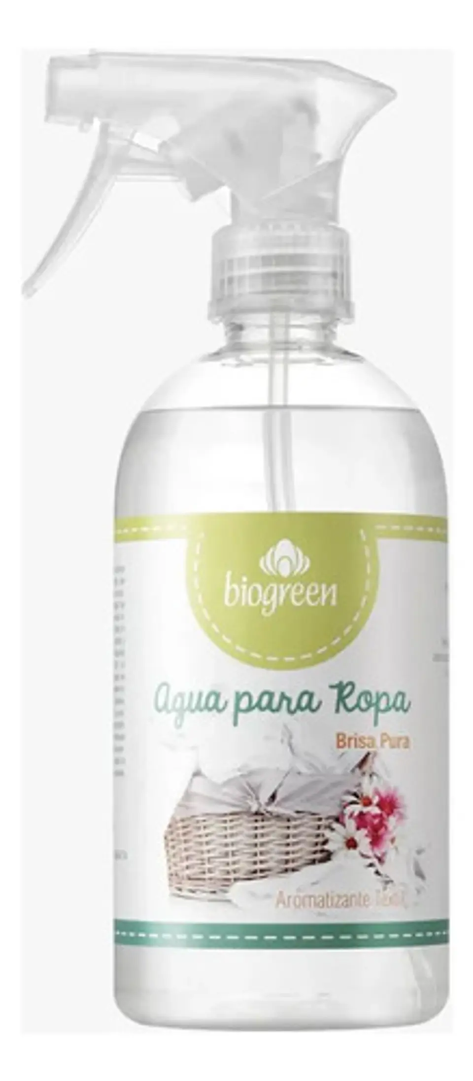 Aromatizante Textil Biogreen Brisa Pura 500 Ml Con Gatillo 1