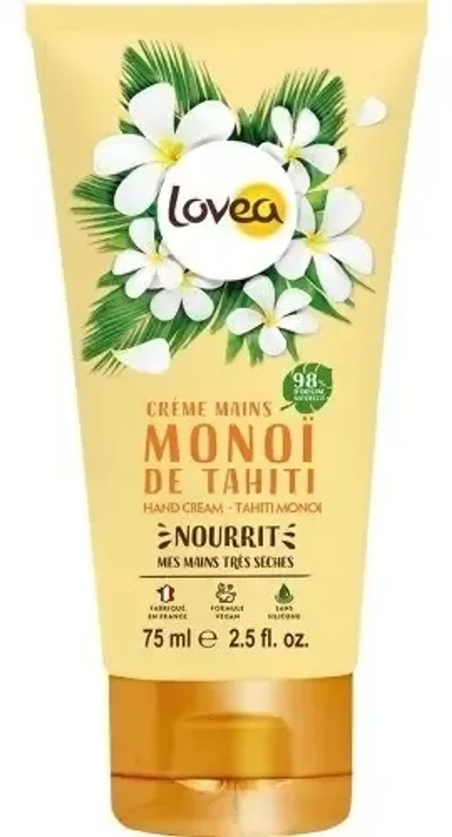 Crema De Manos Monöi De Tahiti Lovea 75 Ml 1