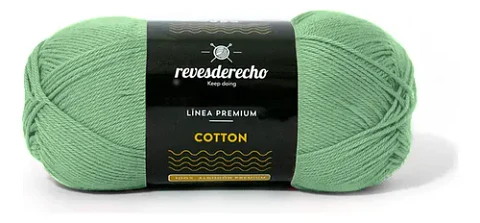 Pack 2 Ovillos Cotton Revesderecho 100% Algodón Premium