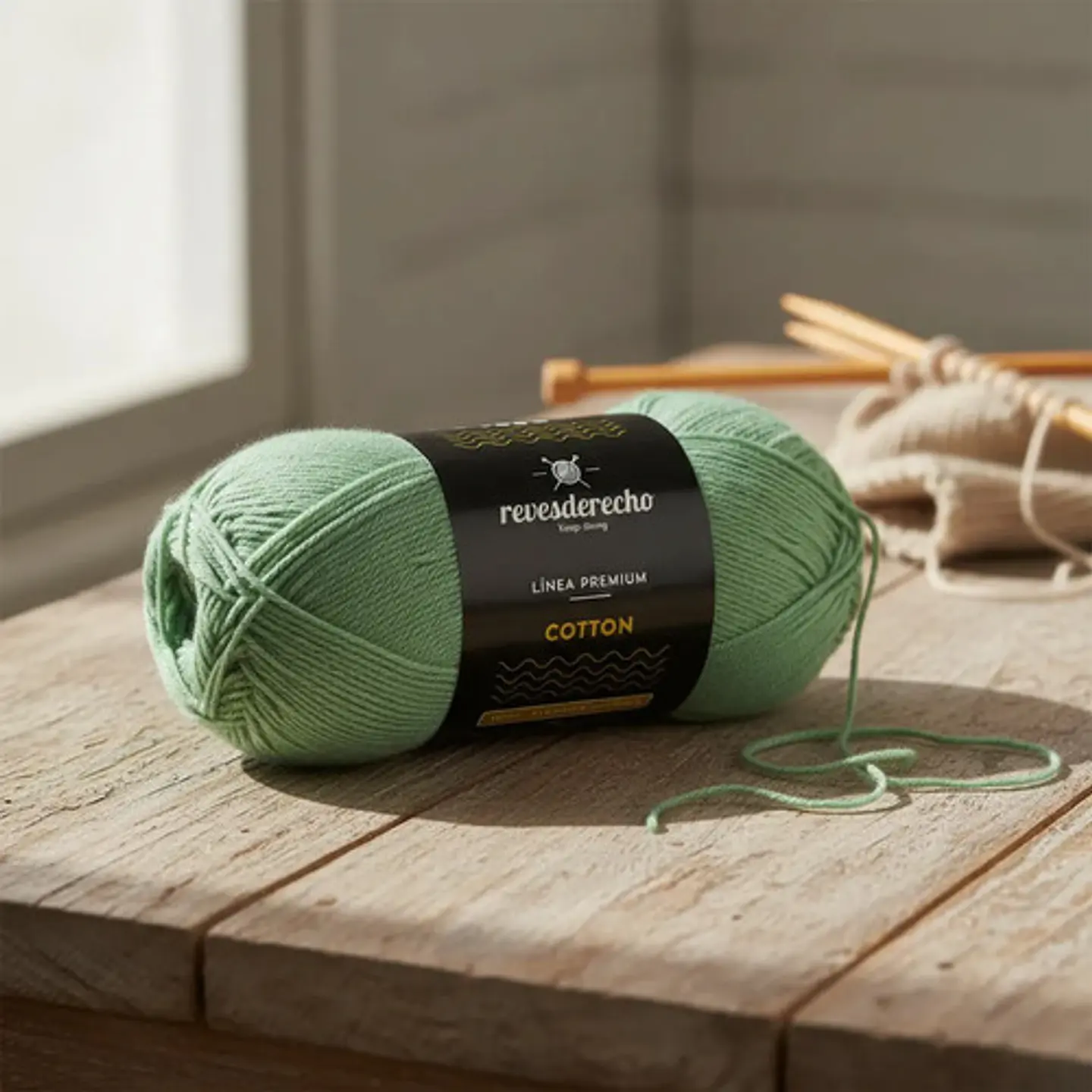 Pack 2 Ovillos Cotton Revesderecho 100% Algodón Premium 2