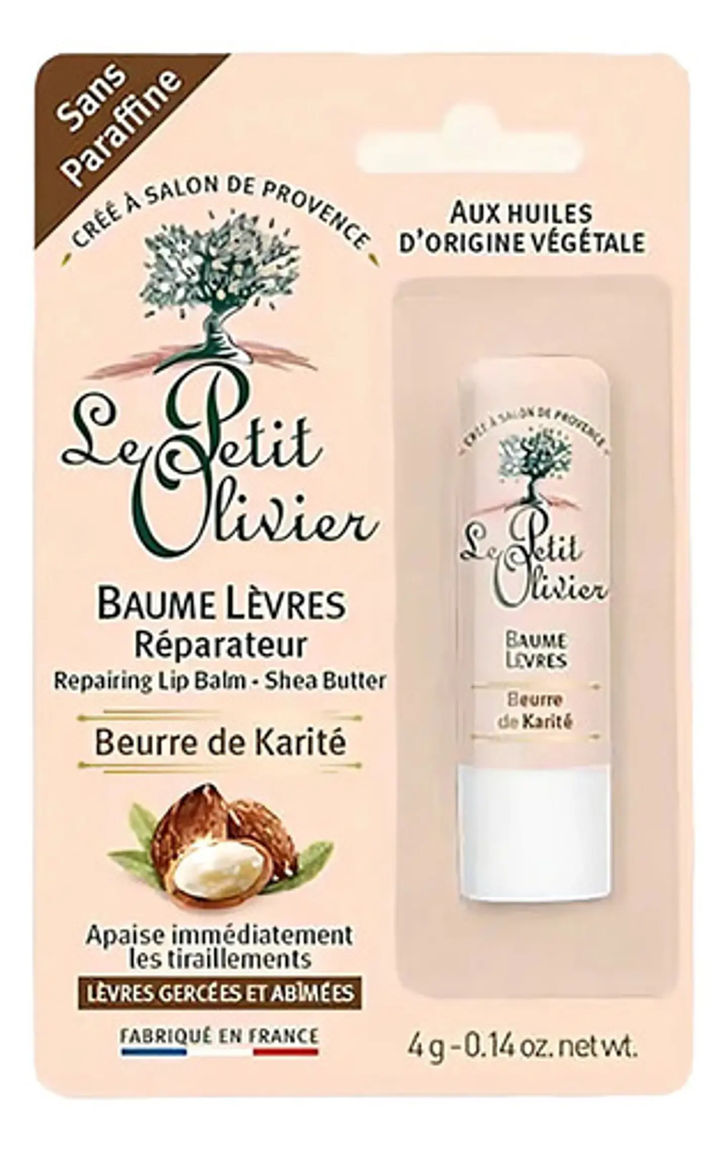 Balsamo De Labios Con Manteca De Karite 4g Le Petit Olivier 1