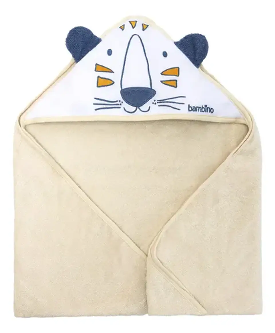 Toalla Capucha Baño Bebés Bambino 1