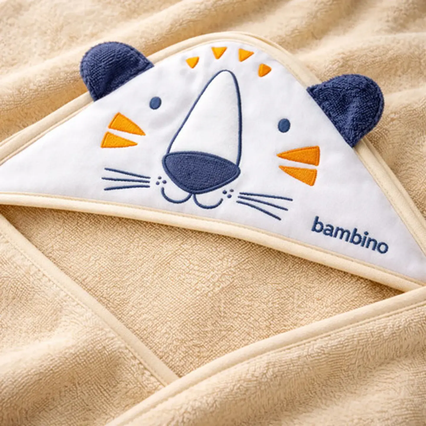 Toalla Capucha Baño Bebés Bambino 3