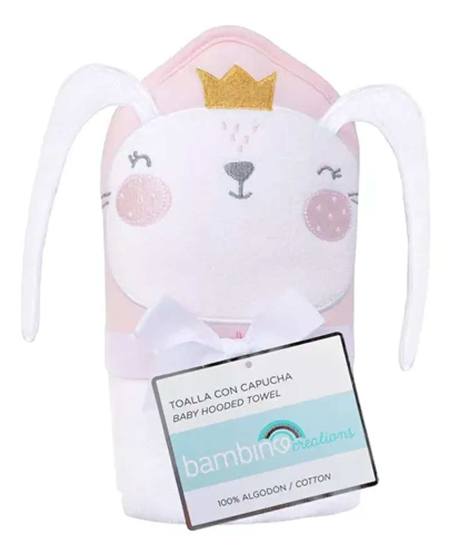 Toalla Capucha Baño Bebés Bambino 2