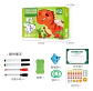 Libro Didáctico Trazos Reutilizable Para Niños Montessori - Miniatura 4