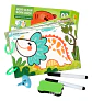 Libro Didáctico Trazos Reutilizable Para Niños Montessori - Miniatura 5