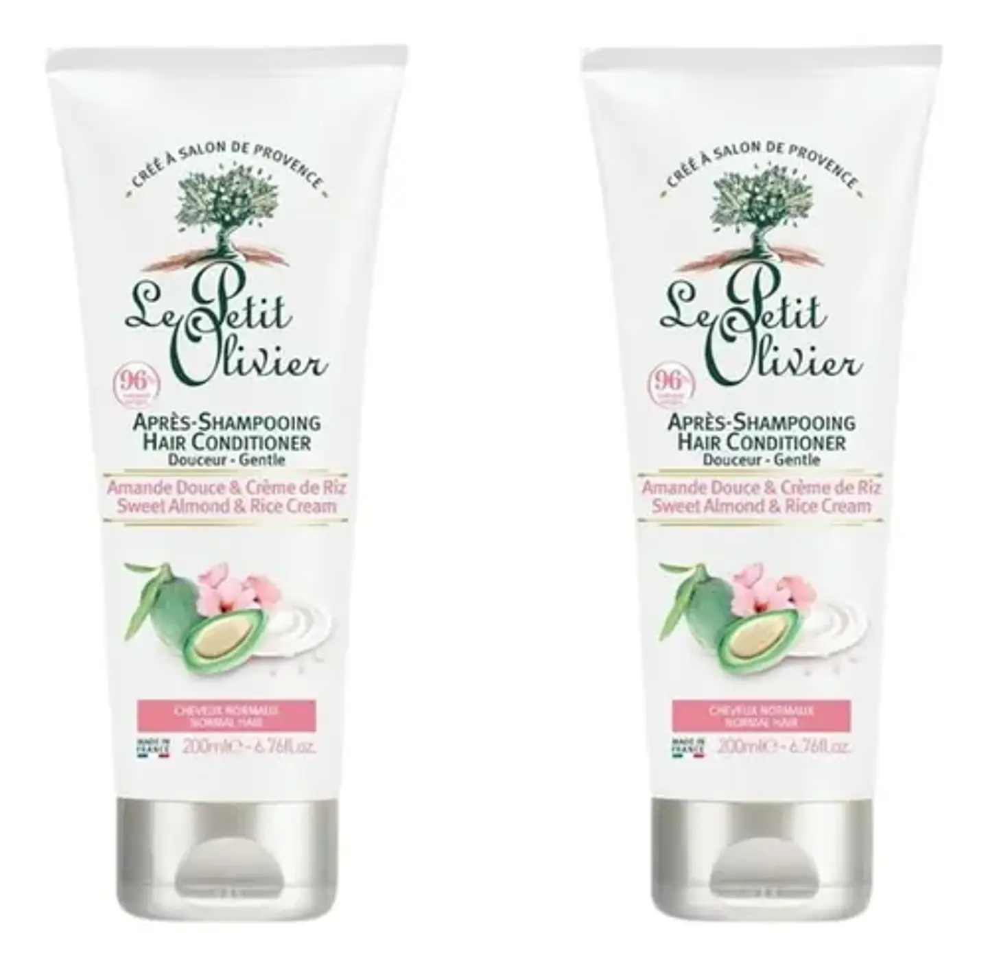 Pack 2 Acondicionadores Cabello Normal Le Petit Olivier 1