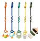 Sujetador De Silicona Para Mamadera O Chupete - Miniatura 8