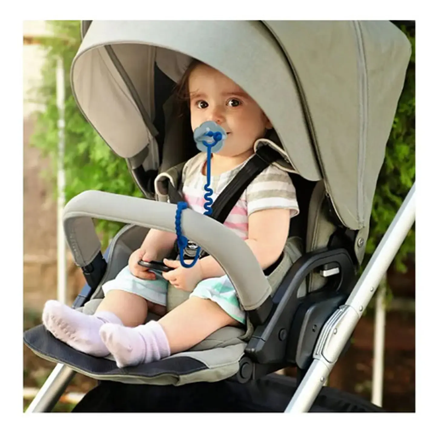 Sujetador De Silicona Para Mamadera O Chupete 26