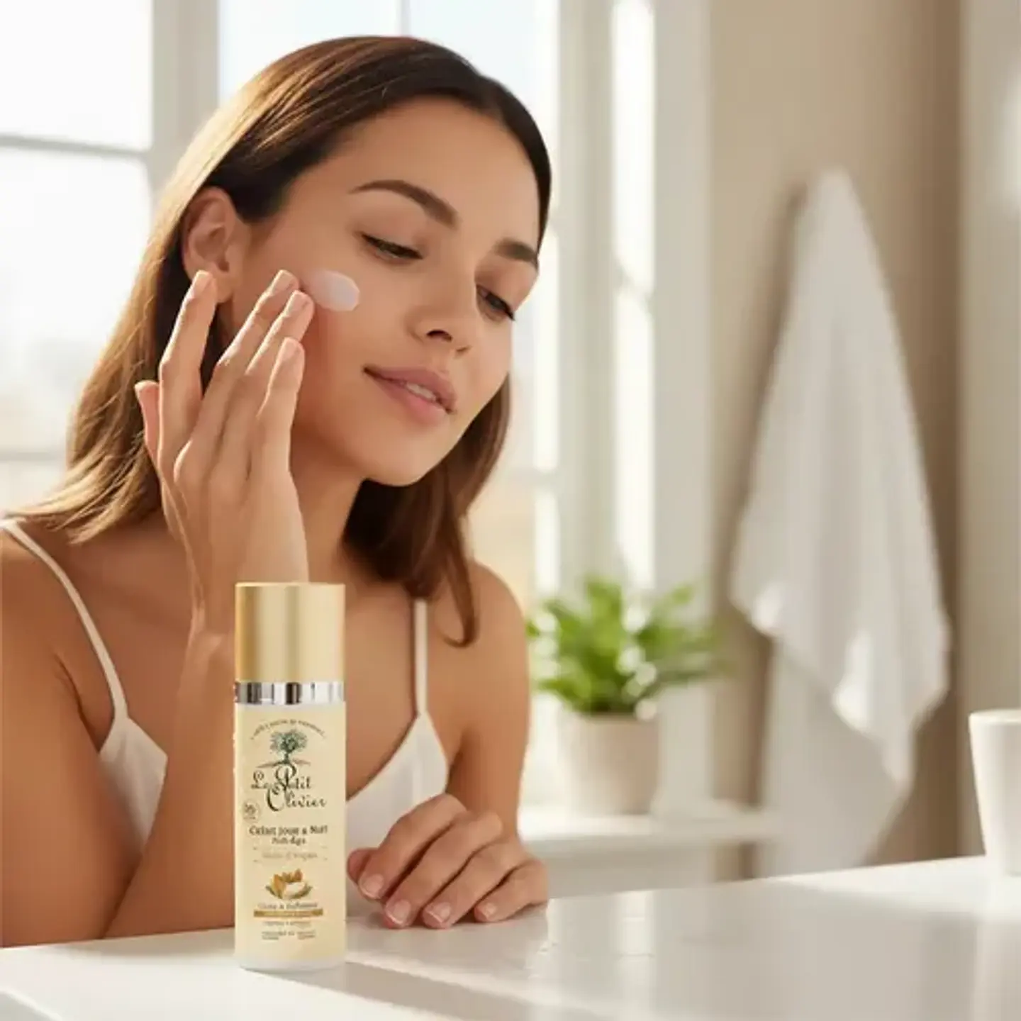 Crema Facial Antiage Día Noche Argán 50ml Le Petit Olivier Todo Tipo De Piel 4