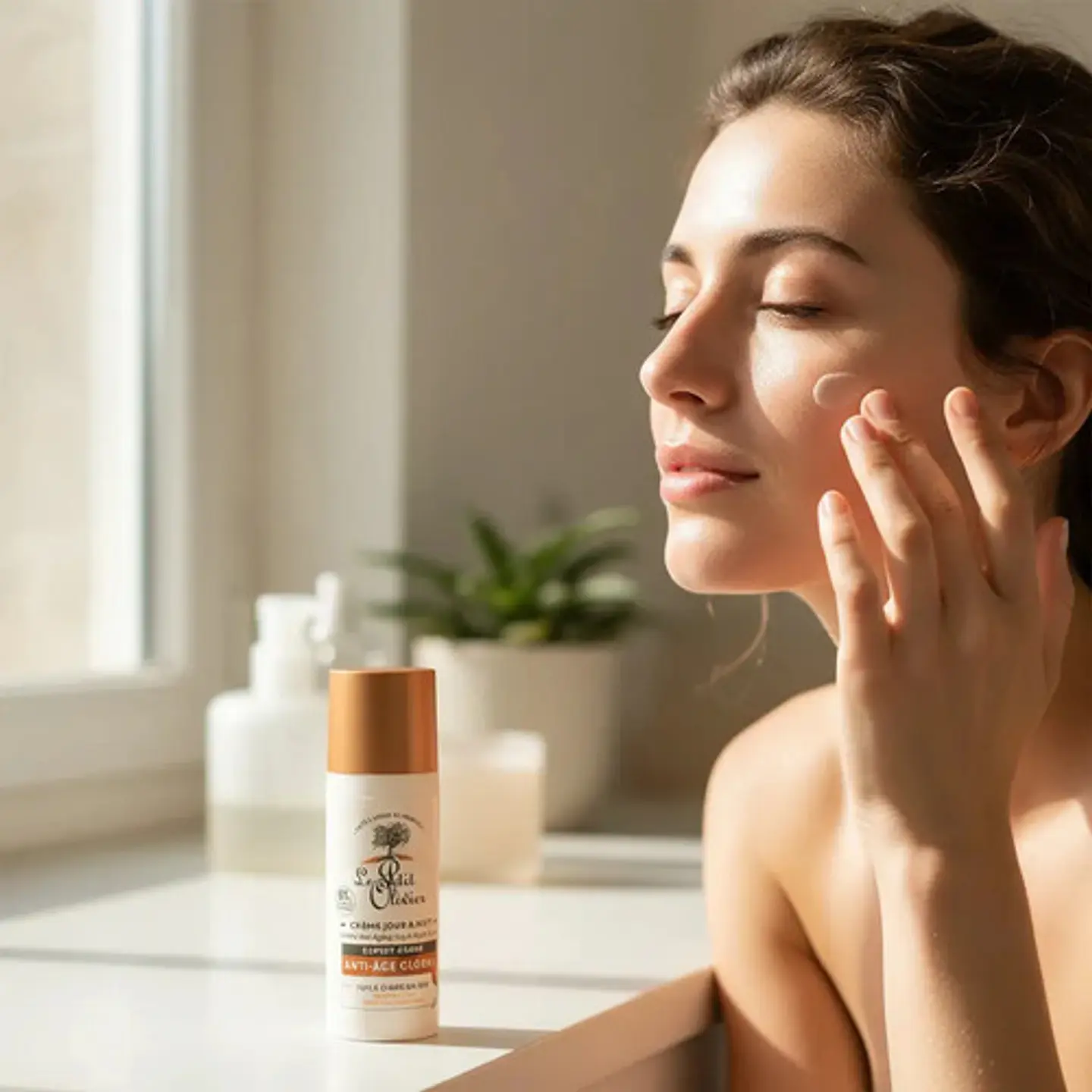 Crema Facial Antiage Día Noche Argán 50ml Le Petit Olivier Todo Tipo De Piel 3