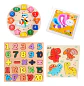 Kit Montessori: Puzzle Encaje Vestir Osos Madera + Set 4 Rompecabezas Madera - Miniatura 2