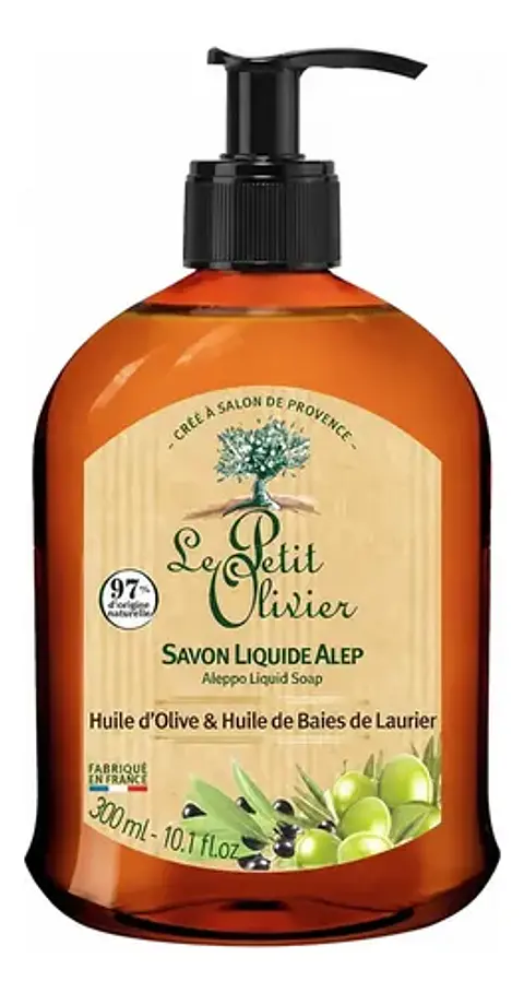 Jabon Liquido Alepo Antiseptico 300 Ml Le Petit Olivier
