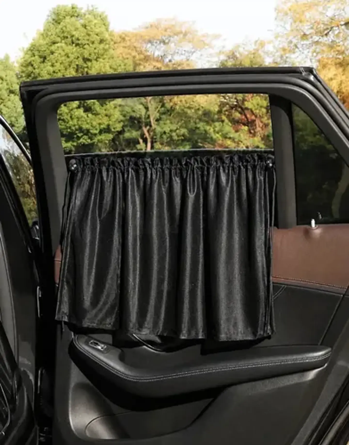 Malla Cortina Para Auto Parasol Chupón 2