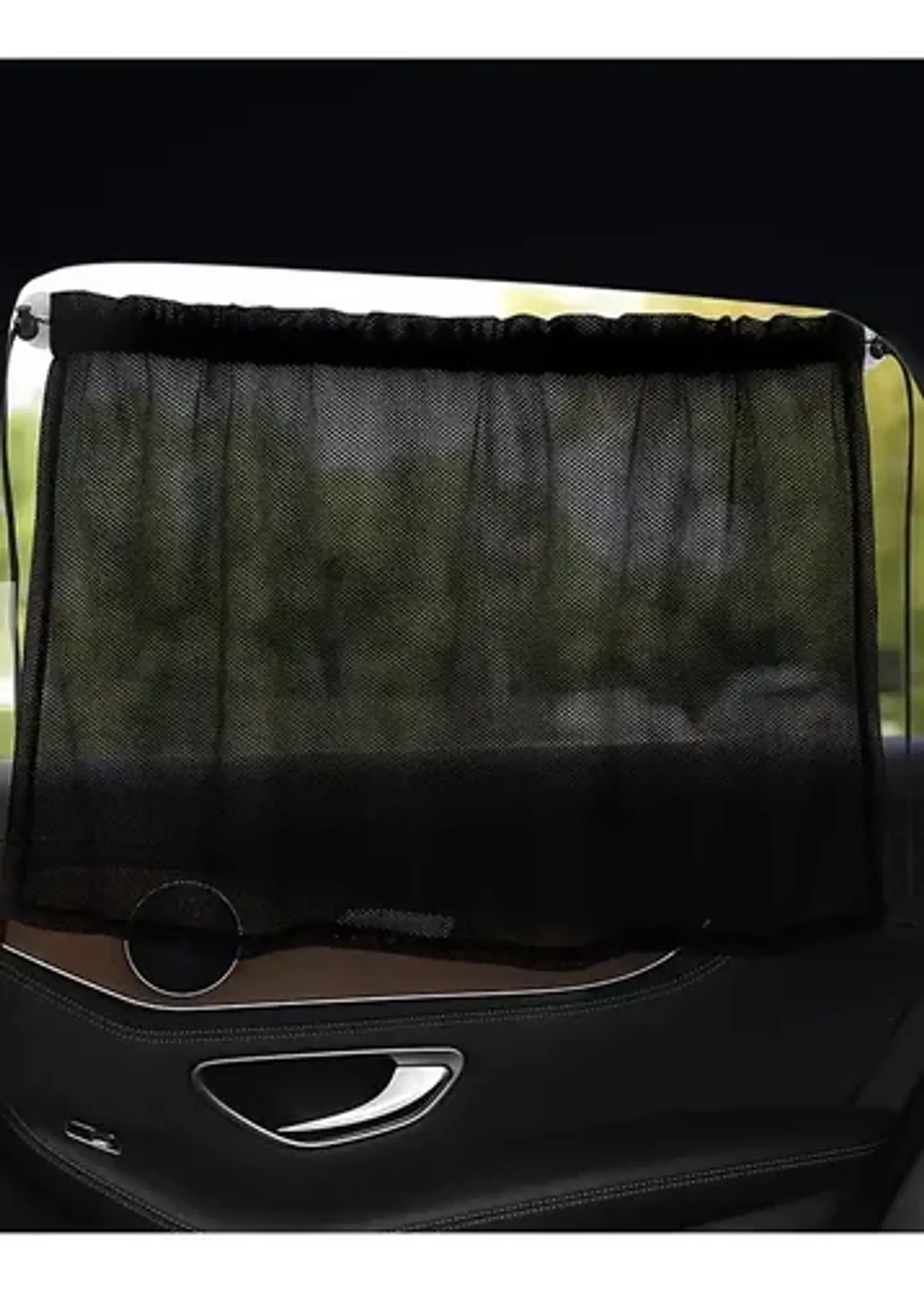 Malla Cortina Para Auto Parasol Chupón 3