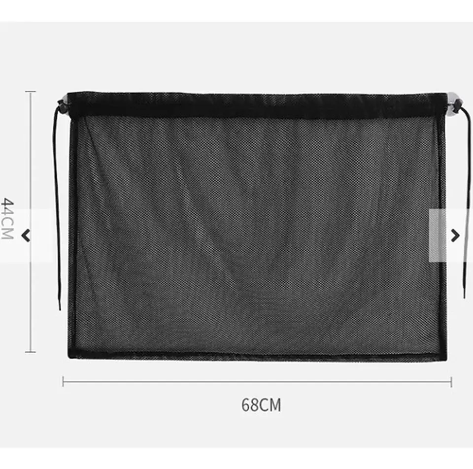 Malla Cortina Para Auto Parasol Chupón 4