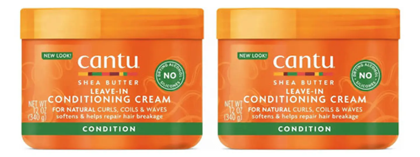 Crema Acondicionadora Sin Enjuague Cantu Cabello Rizado 1